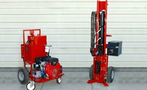 9100 P hordozható talajmintavevő magszondázó berendezés