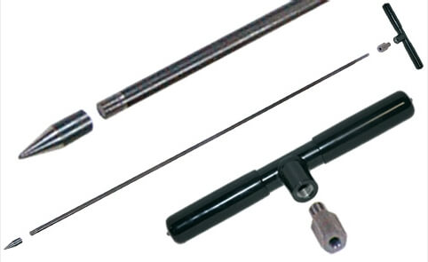 Hosszabbítható szúróbotos talajszonda