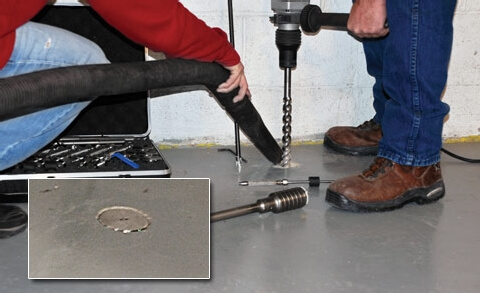 Padozat alatti talajgáz monitoringpont kiépítése Padozat alatti talajgáz monitoringpont kiépítése