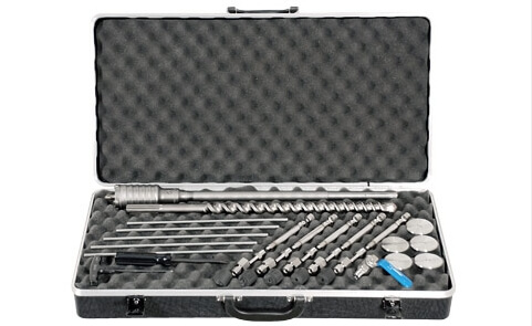 Padozat alatti talajgáz mintavevő készlet hordkofferben Padozat alatti talajgáz mintavevő készlet hordkofferben