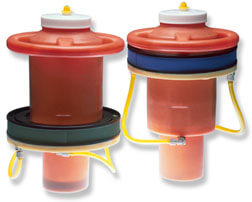 "Szűrőkosár" típusú passzív szkimmer "Szűrőkosár" típusú passzív szkimmer