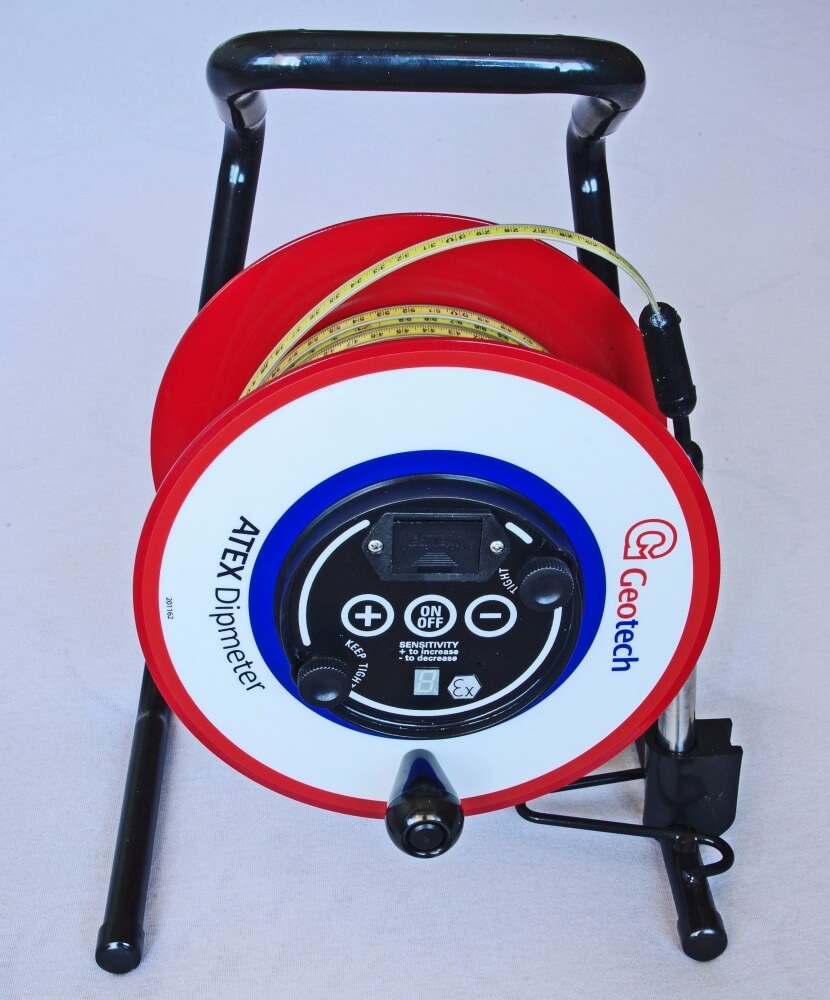 Robbanásbiztos szalagos kézi csurgalékvízszint-mérő Robbanásbiztos szalagos kézi csurgalékvíz szintmérő