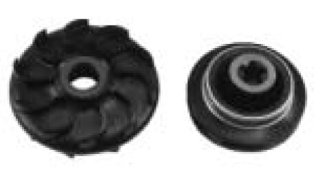 Kopásálló járókerék és wolframkarbid/kerámia csapágy Kopásálló járókerék és wolframkarbid/kerámia csapágy