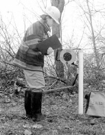 HERON, kútfejre akasztható vízszintmérő