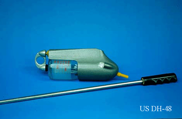 US DH-48 mélységintegráló lebegőanyag mintavevő