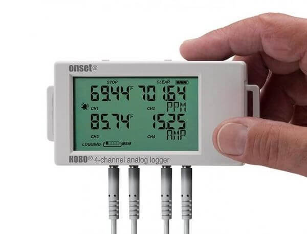 HOBO UX120-006M 4-csatornás analóg adatgyűjtő HOBO UX120-006M 4-csatornás analóg adatgyűjtő