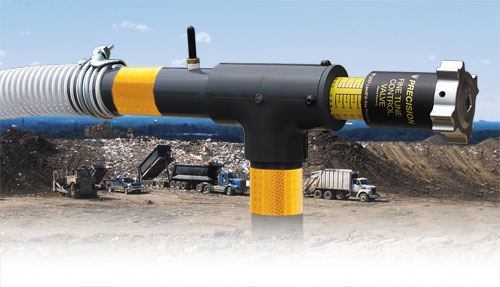 Depóniagáz térfogatáram szabályzó precíziós szelep Depóniagáz térfogatáram szabályzó precíziós szelep