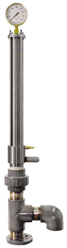 Dugattyús csurgalékvíz és depóniagáz kitermelő szivattyú - felszíni rész