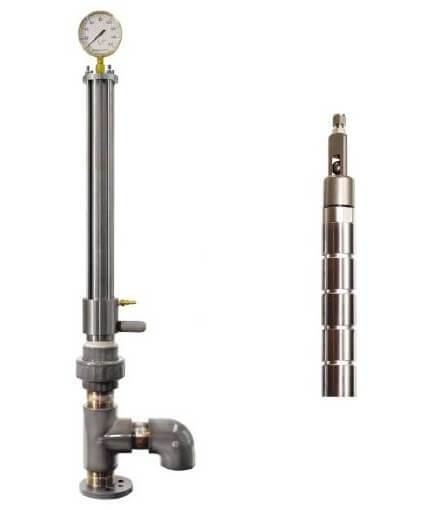 Dugattyús csurgalékvíz és depóniagáz-kondenzátum kitermelő szivattyú