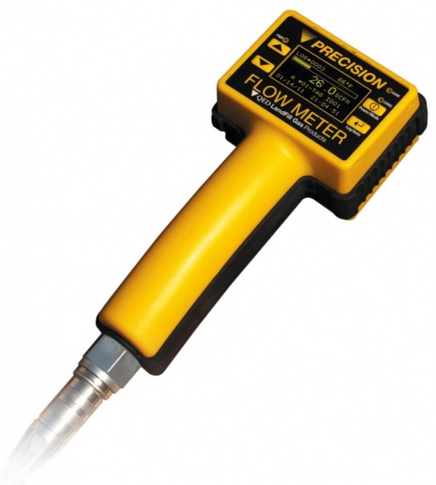 Hordozható termikus tömegáram mérő műszer