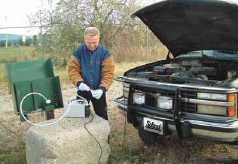 Talajvíz mintavétel perisztaltikus szivattyúval Talajvíz mintavevő szivattyú