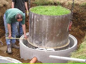 Meteo-liziméter pozícionálása Meteo-liziméter pozícionálása