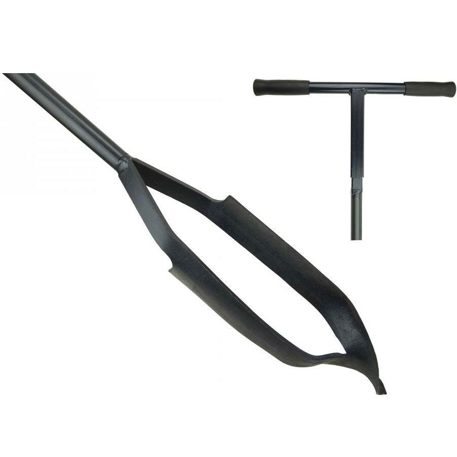 Toldható holland kézi talajfúró, átmérő 120 mm - professzionális kategória