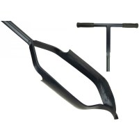 Toldható holland kézi talajfúró, átmérő 200 mm - professzionális kategória