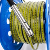 Vízszintmérő, kút, kézi, hordozható, talajvíz, felszín alatti víz, nyugalmi, üzemi, vízszint, water level meter, dipmeter, cable ruler, ruler tape, Wasserlichtlot, ár, olcsó, Ft, vásárlás, cheap, price, buy