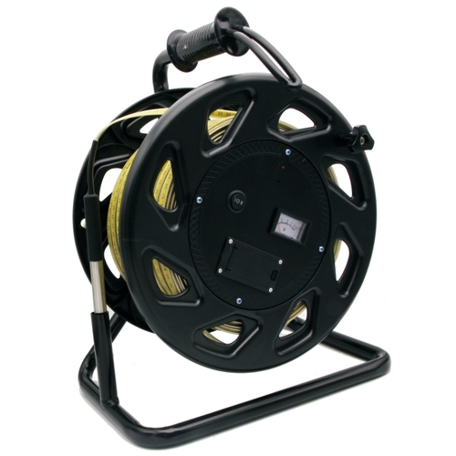 Vízszintmérő, kút, kézi, hordozható, talajvíz, felszín alatti víz, nyugalmi vízszint, üzemi vízszint, water level meter, dipmeter, cable ruler, Wasserlichtlot