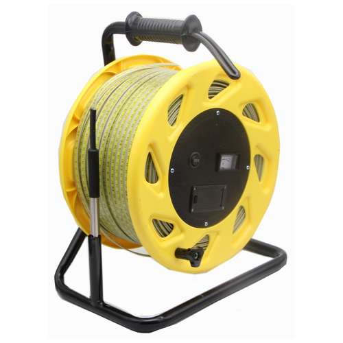 Vízszintmérő, kút, kézi, hordozható, talajvíz, felszín alatti víz, nyugalmi vízszint, üzemi vízszint, water level meter, dipmeter, cable ruler, Wasserlichtlot